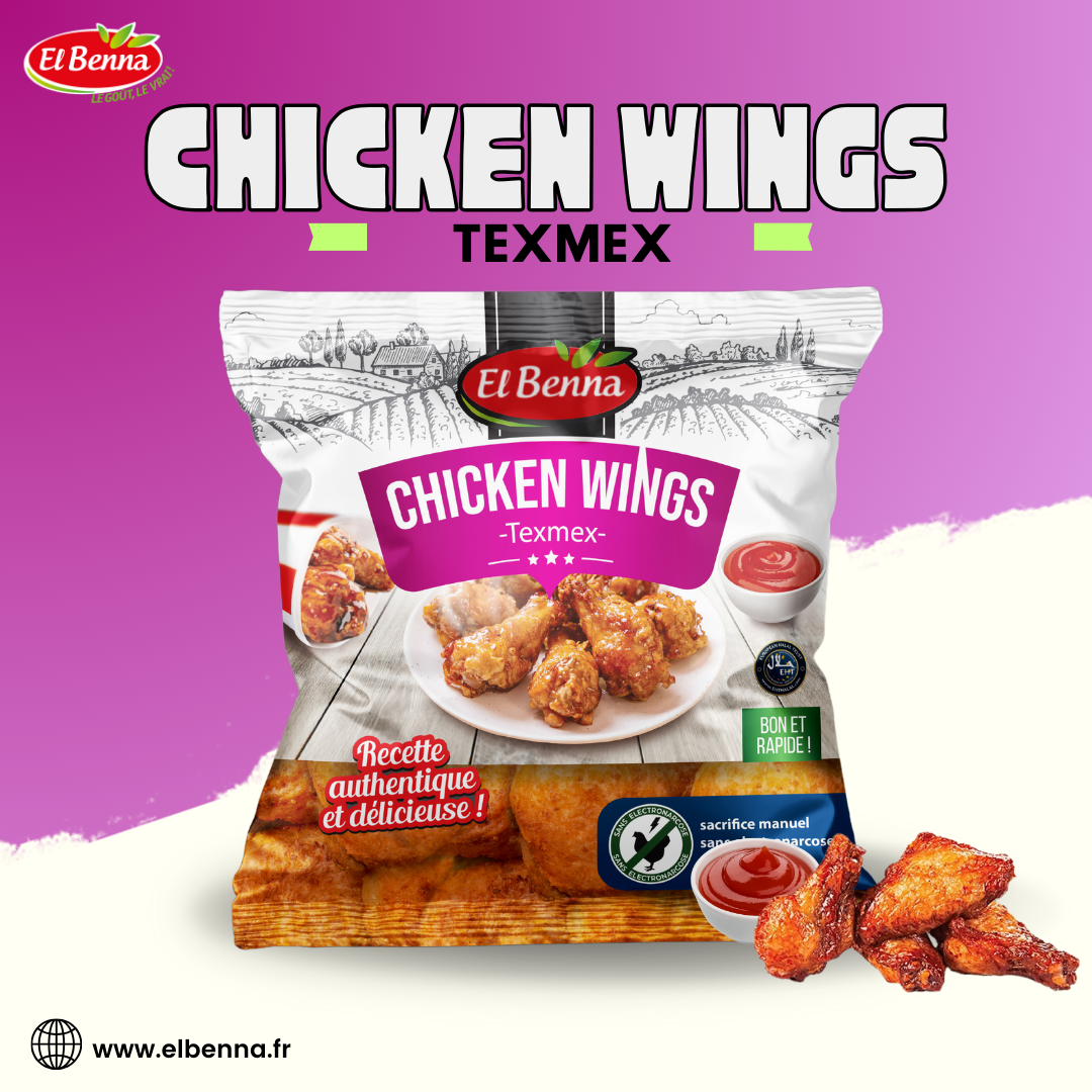 Gamme Volaille : Chicken Wings Tex Mex El Benna